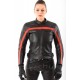 Geaca moto de dama Tschul New Jersey red