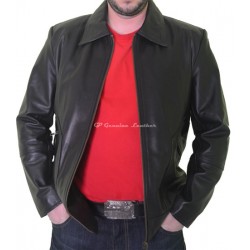 Geaca piele barbati LJSM-01
